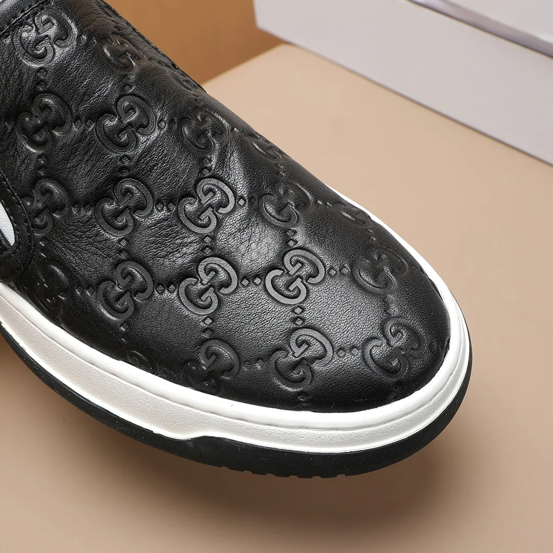 Men's shoes💰440 GUCCI🔍🔍2023 latest model On sale at the same time at the counter, original calfskin imported from Italy, genuine leather lining, (high-end, luxury, and class) exquisite workmanship, soles: original soles specially provided by the original factory, ⚠Exclusive double-layer movable molded soles are super comfortable⚠, real photos🎬The real ones are better🔍🔍"High quality·Follow the order" code number 38-44